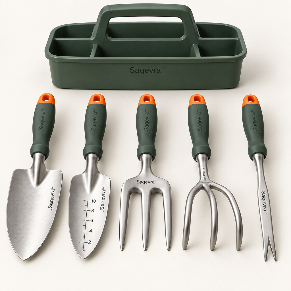 Saqevra™ ForgeGrip Heavy-Duty Garden Hand Tool Set image 5