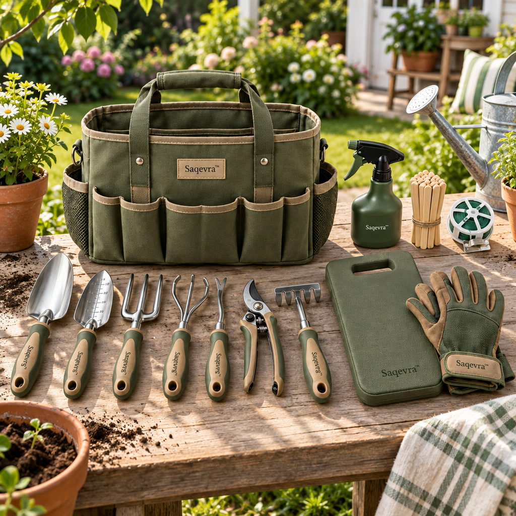 Saqevra™ GardenMate Multifunction Garden Tool Kit product view